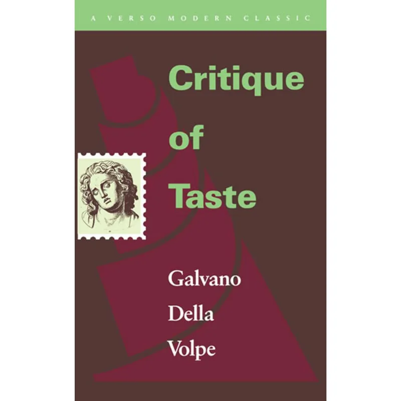 CRITIQUE OF TASTE