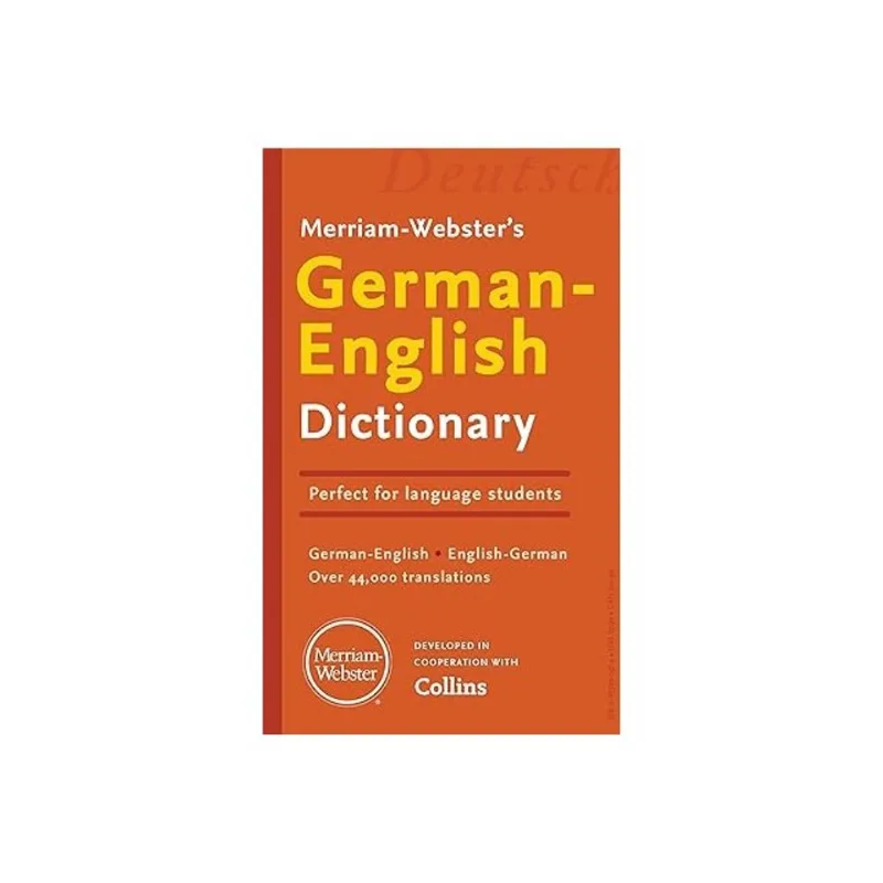 MERRIAM-WEBSTER'S GERMAN-ENGLISH DICTIONARY