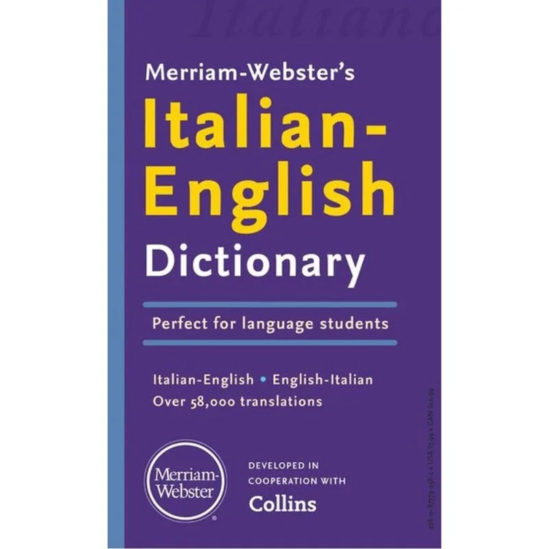 MERRIAM-WEBSTER'S ITALIAN-ENGLISH DICTIONARY
