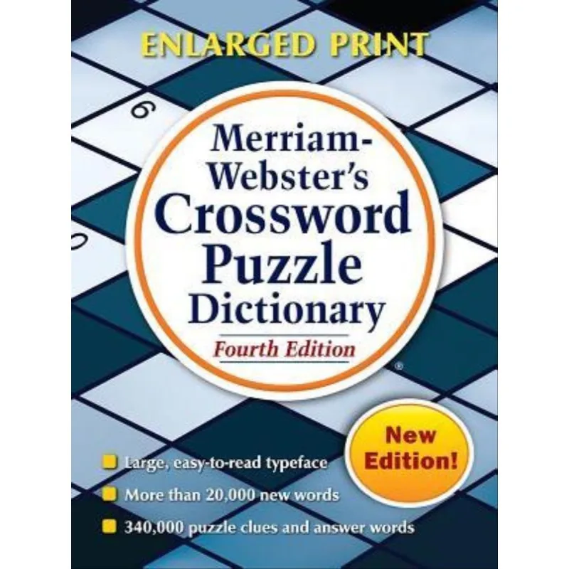 MERRIAM-WEBSTER'S CROSSWORD PUZZLE DICTIONARY