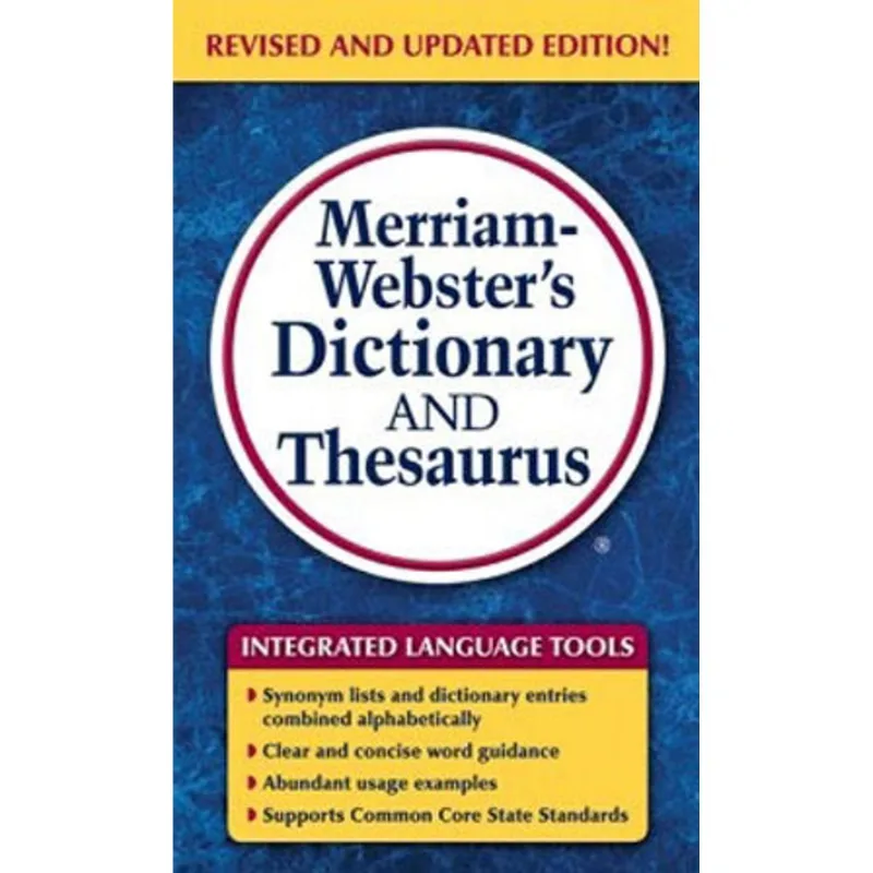 MERRIAM-WEBSTER'S DICTIONARY AND THESAURUS