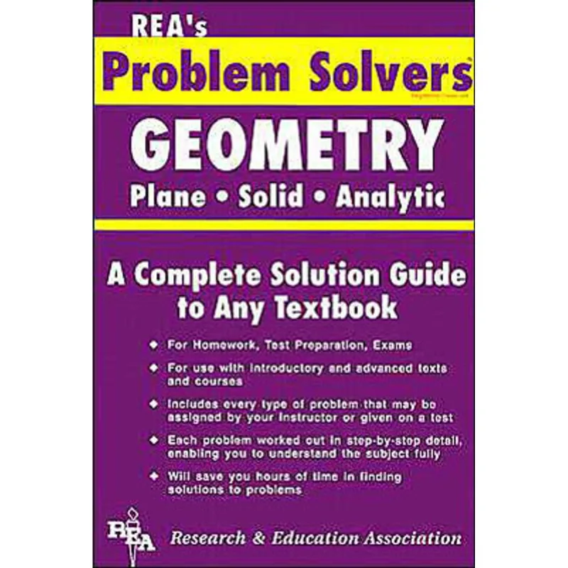 GEOMETRY - PLANE, SOLID E ANALYTIC PROBLEM SOLVER, THE