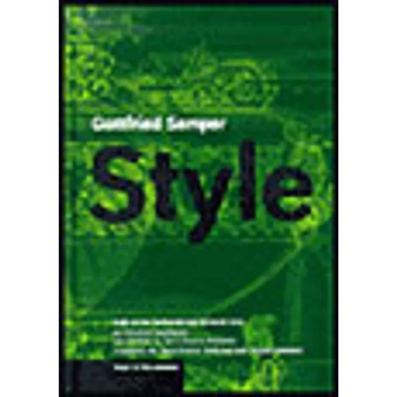 STYLE IN THE TECHNICAL AND TECTONIC ARTS