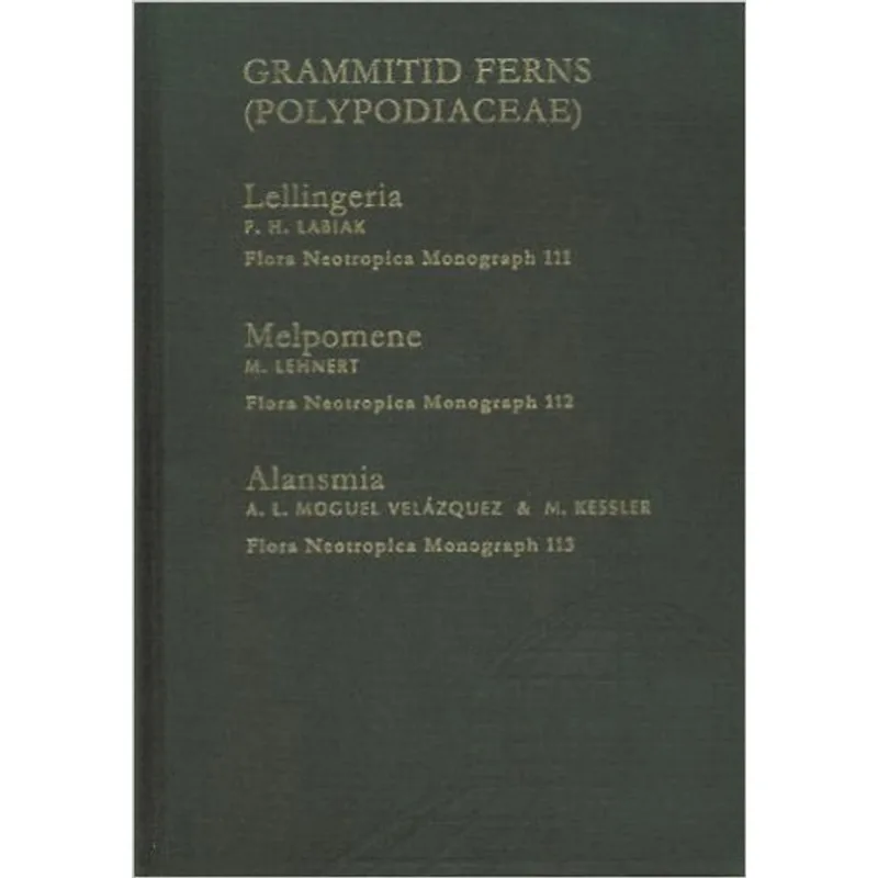 GRAMMITID FERNS (POLYPODIACEAE)