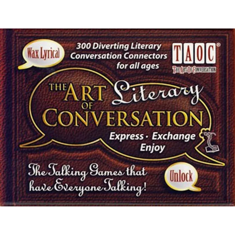 THE ART OF LITERARY CONVERSATION