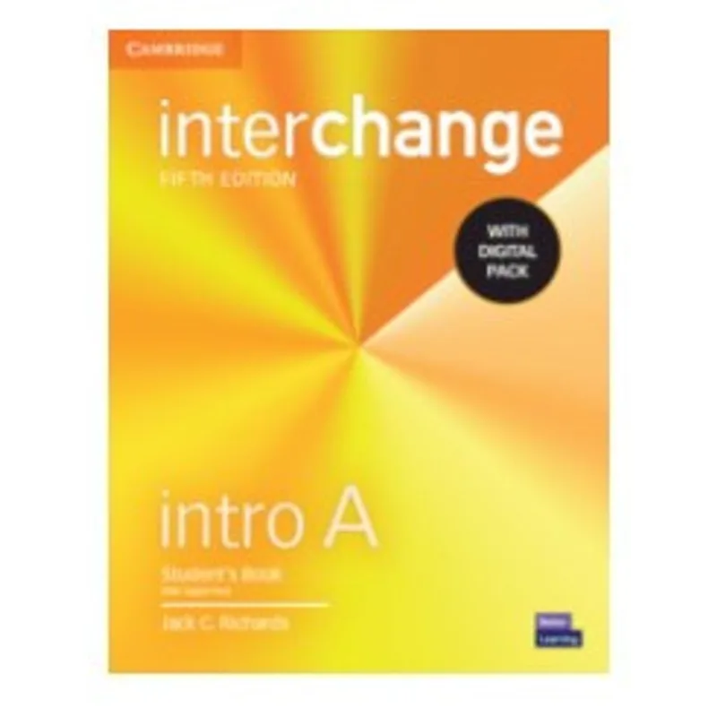 INTERCHANGE INTRO A - STUDENT'S BOOK WITH DIGITAL PACK - FIFTH EDITION