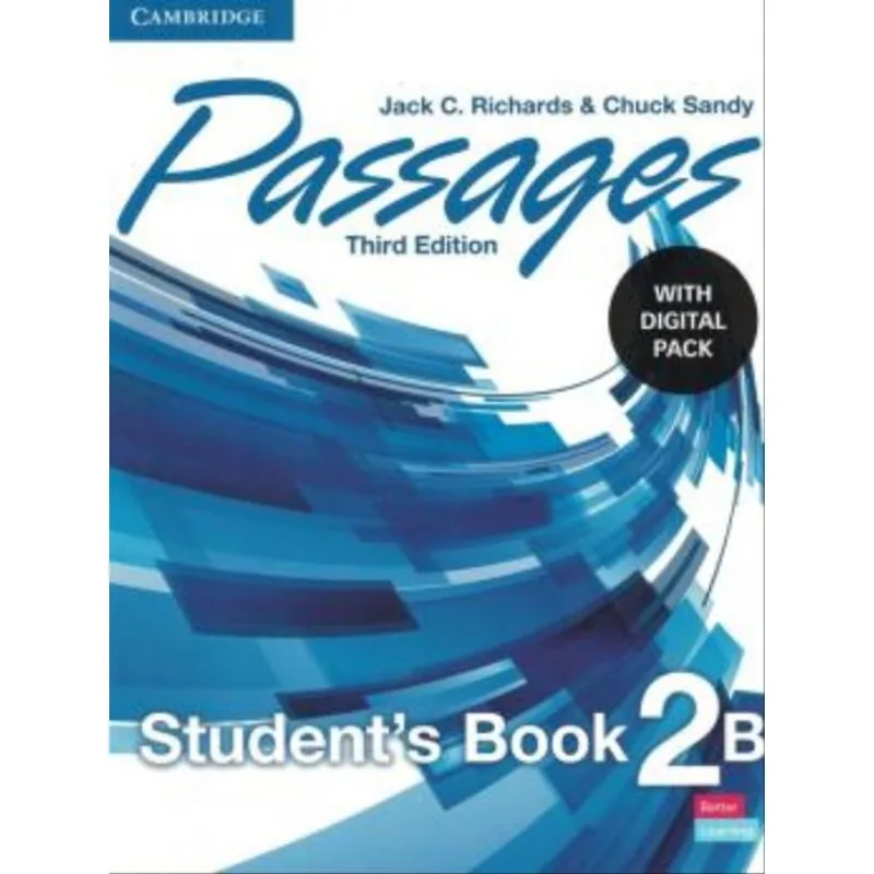 PASSAGES 2B - STUDENT'S BOOK WITH DIGITAL PACK - THIRD EDITION