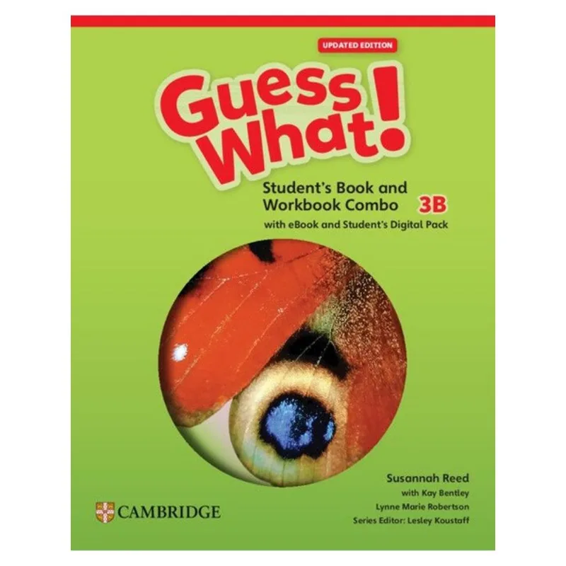 GUESS WHAT! 3B - COMBO STUDENT'S BOOK AND WORKBOOK WITH STUDENT'S DIGITAL PACK UPDATED
