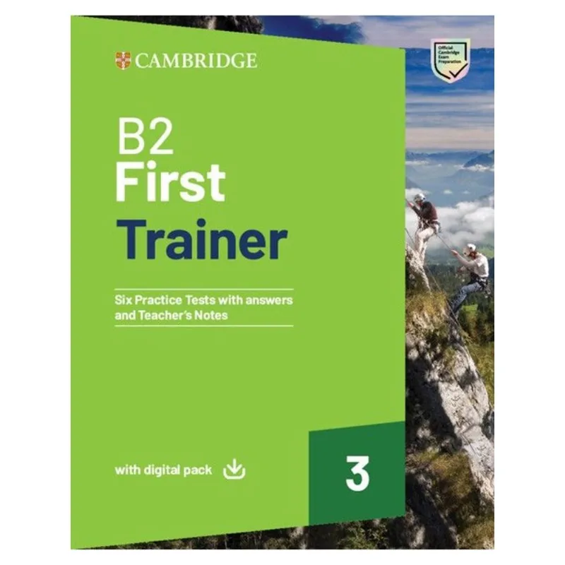 B2 FIRST TRAINER 3 - TRAINER WITH ANSWERS WITH DIGITAL PACK