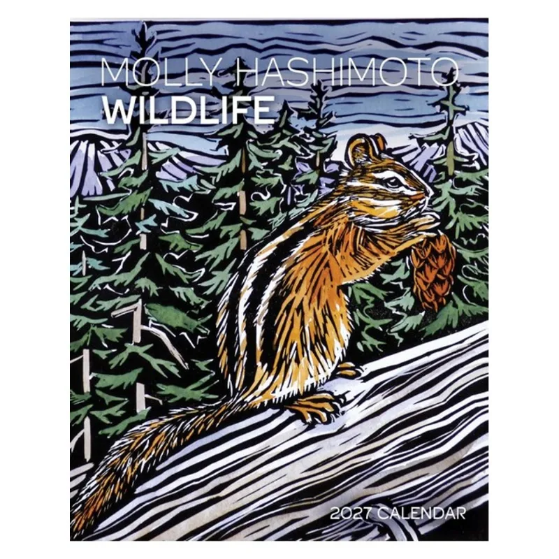 2027 - MOLLY HASHIMOTO - WILDLIFE MINI WALL CALENDAR