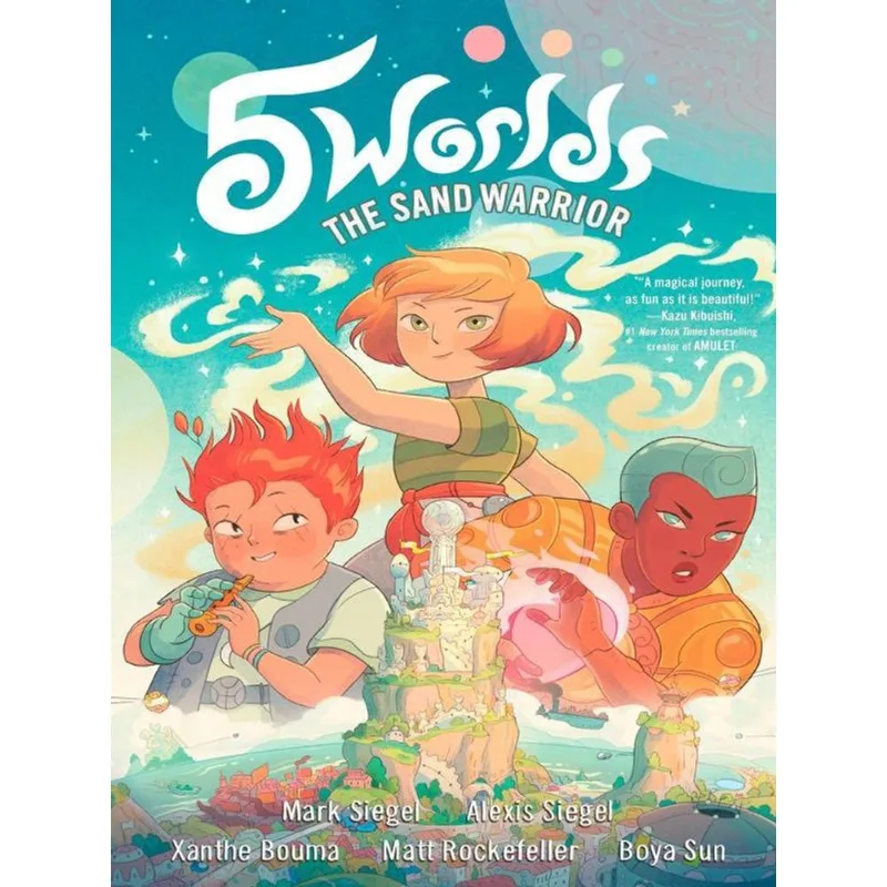 5 WORLDS - THE SAND WARRIOR - VOL. 1