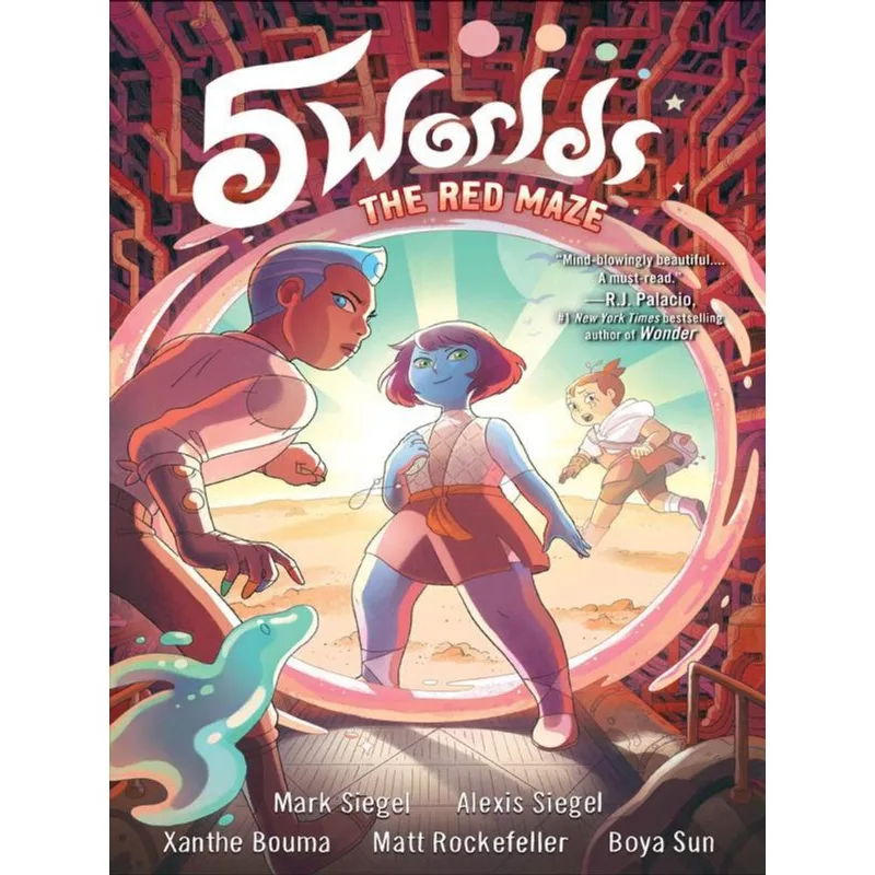 5 WORLDS - THE RED MAZE - VOL. 3