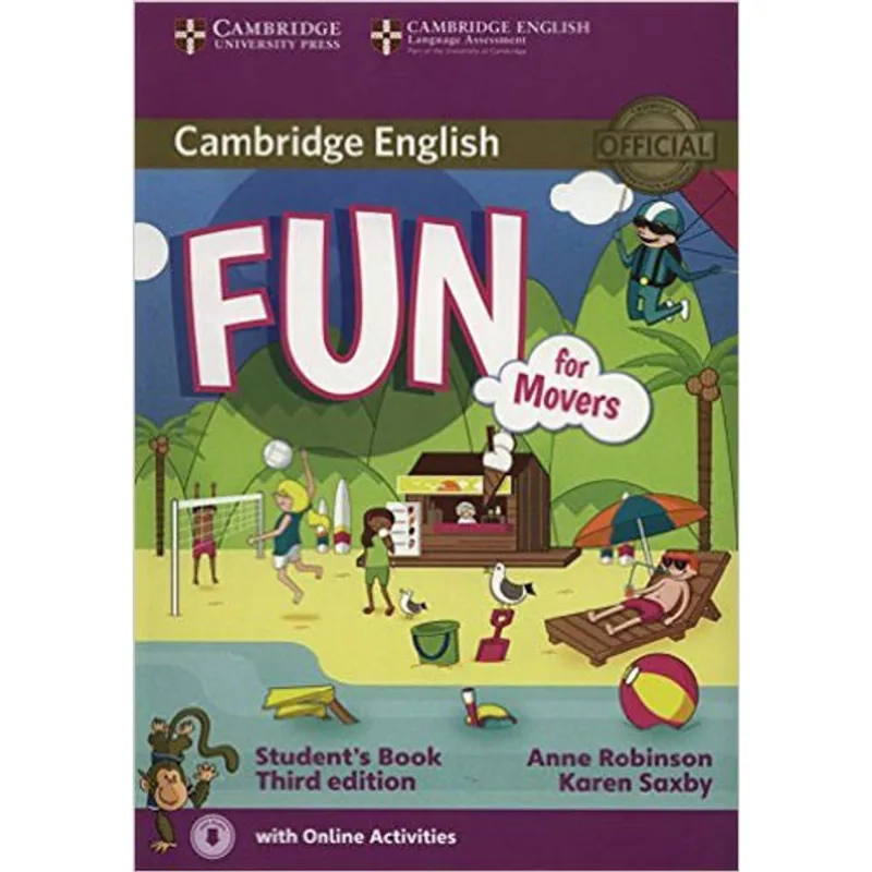 FUN FOR MOVERS - STUDENT'S BOOK WITH AUDIO WITH ONLINE ACTIVITIES - THIRD EDITION