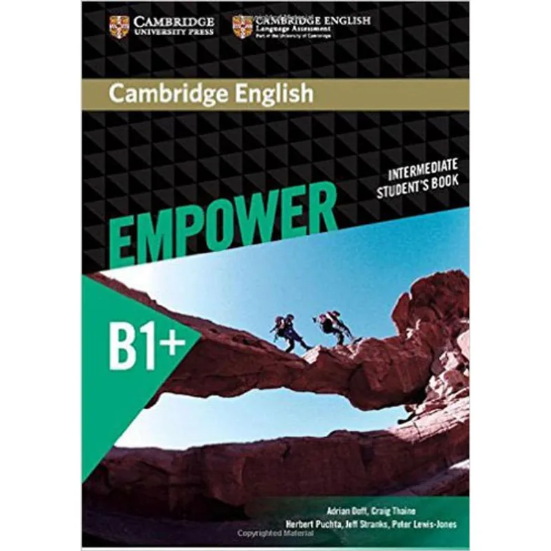 CAMBRIDGE ENGLISH EMPOWER - INTERMEDIATE B1+ - STUDENT'S BOOK