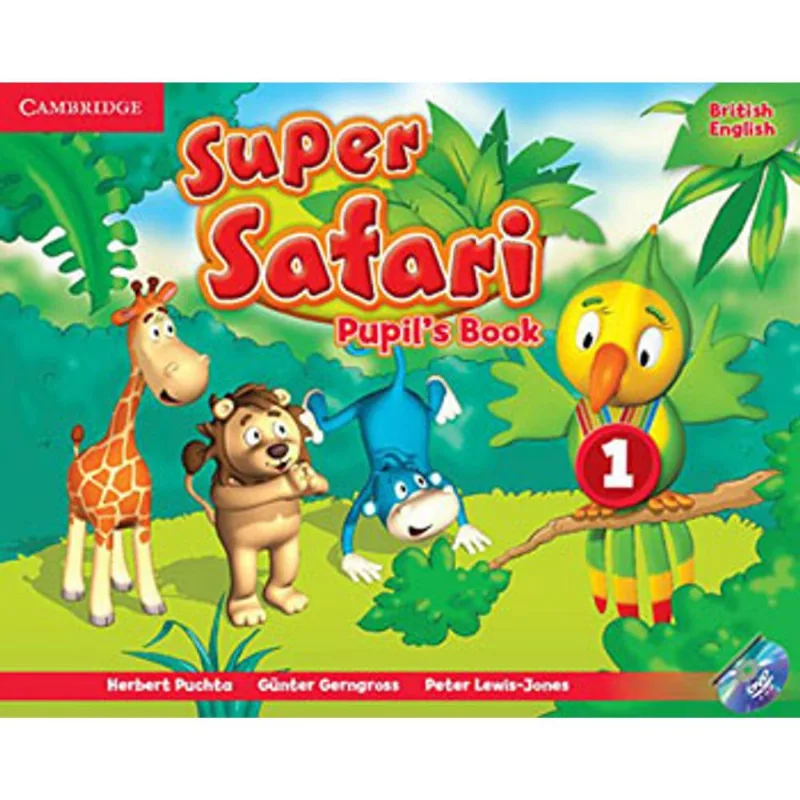 SUPER SAFARI 1 - PUPIL'S BOOK WITH DVD-ROM