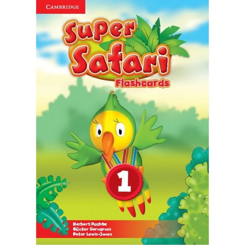 SUPER SAFARI 1 - FLASHCARDS - BRITISH ENGLISH