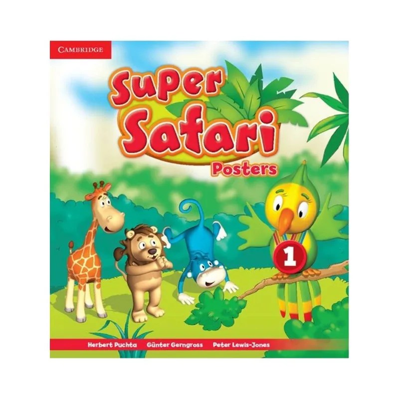 SUPER SAFARI 1 - POSTERS (10) - BRITISH ENGLISH
