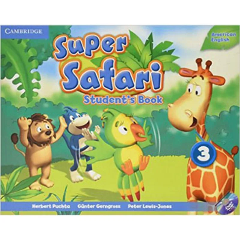 SUPER SAFARI 3 - STUDENT'S BOOK WITH DVD-ROM - AMERICAN ENGLISH