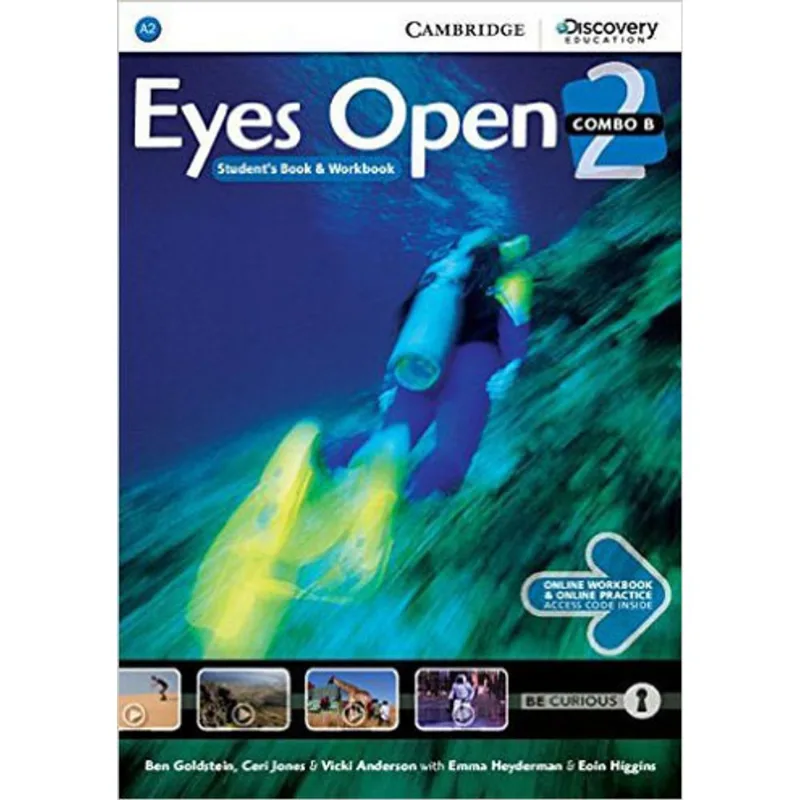 EYES OPEN 2B COMBO - STUDENT'S BOOK WITH ONLINE WORKBOOK AND ONLINE PRACTICE