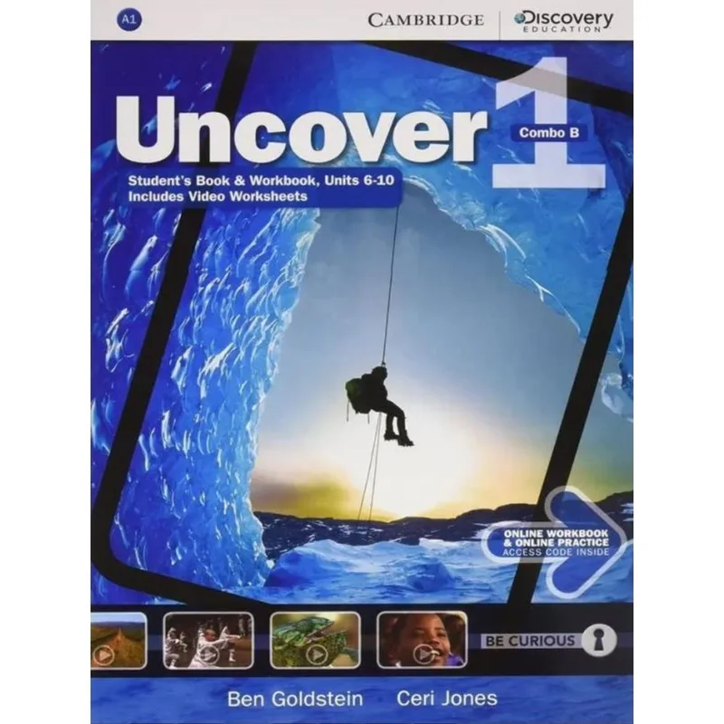 UNCOVER 1B - COMBO STUDENT'S BOOK WITH ONLINE WORKBOOK AND ONLINE PRACTICE
