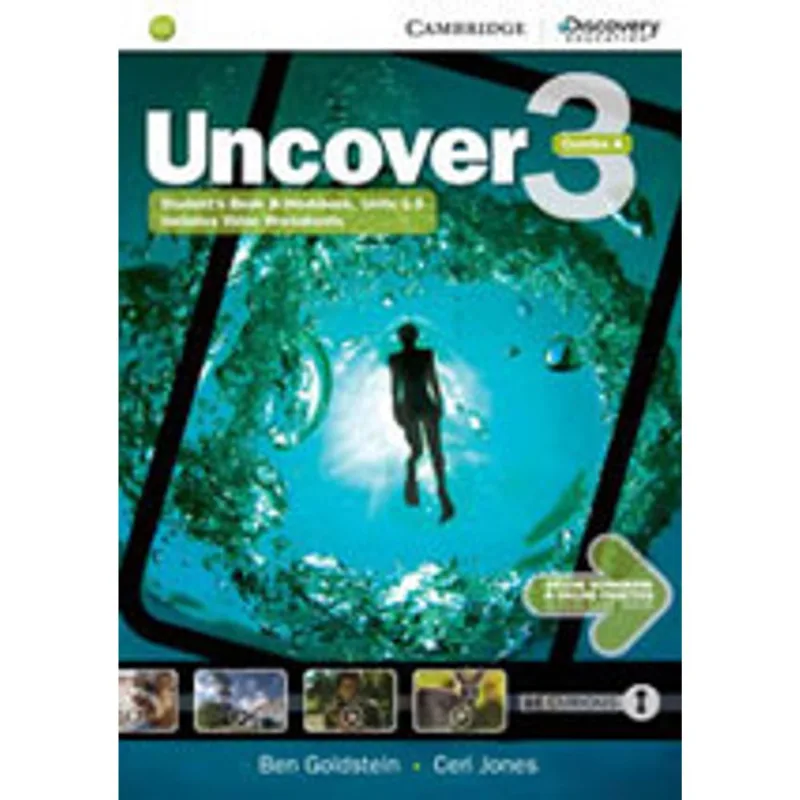 UNCOVER 3A - COMBO STUDENT BOOK WITH ONLINE WORKBOOK AND ONLINE PRACTICE