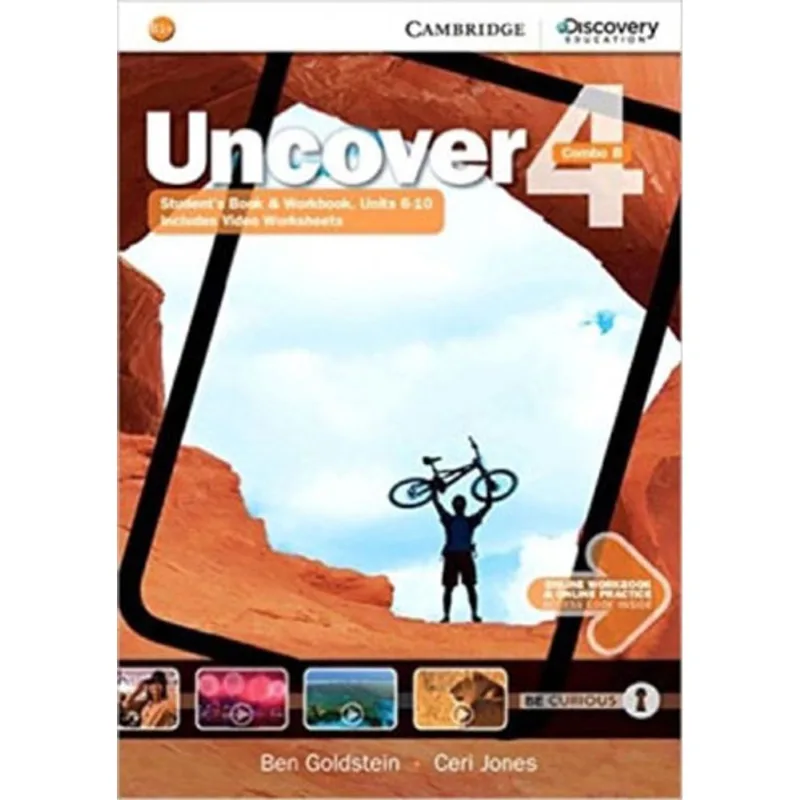 UNCOVER 4B - STUDENT'S BOOK WITH ONLINE WORKBOOK AND ONLINE PRACTICE