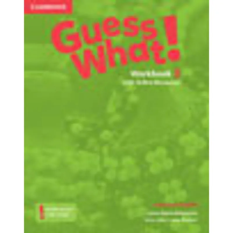 GUESS WHAT! 3 - WORKBOOK WITH ONLINE RESOURCES - AMERICAN ENGLISH