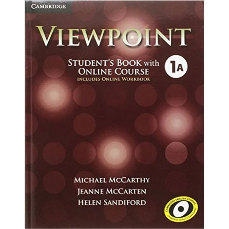 VIEWPOINT 1A - STUDENT'S BOOK WITH ONLINE COURSE