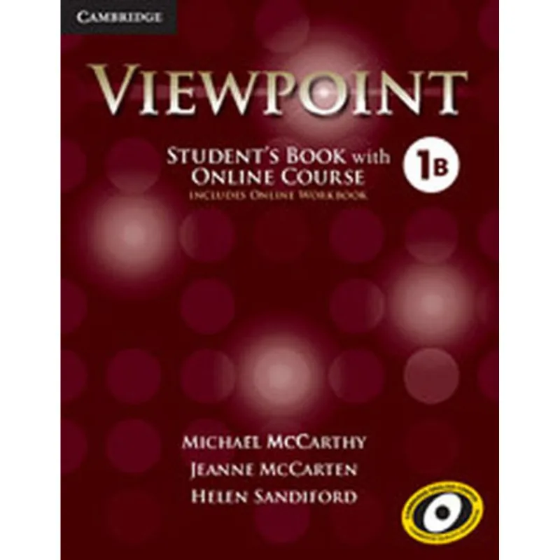 VIEWPOINT 1B - STUDENT'S BOOK WITH ONLINE COURSE