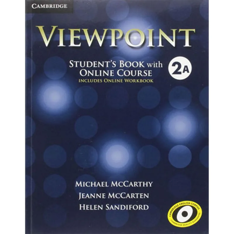VIEWPOINT 2A - STUDENT'S BOOK WITH ONLINE COURSE
