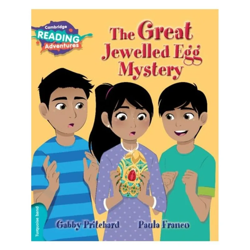 THE GREAT JEWELLED EGG MYSTERY - TURQUOISE BAND