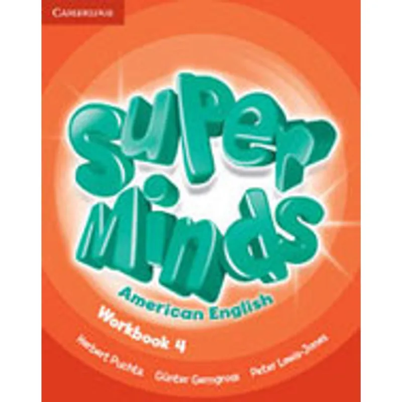 SUPER MINDS 4 - AMERICAN ENGLISH - WORKBOOK