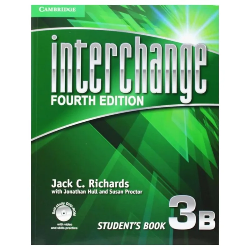 INTERCHANGE 3B - STUDENTS BOOK WITH DVD ROM ONLINE WORKBOOK - FOURTH EDITION