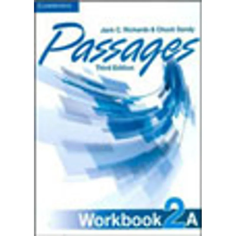 PASSAGES 2A - WORKBOOK - THIRD EDITION
