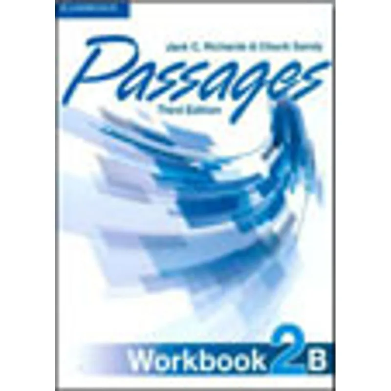PASSAGES 2B - WORKBOOK - THIRD EDITION