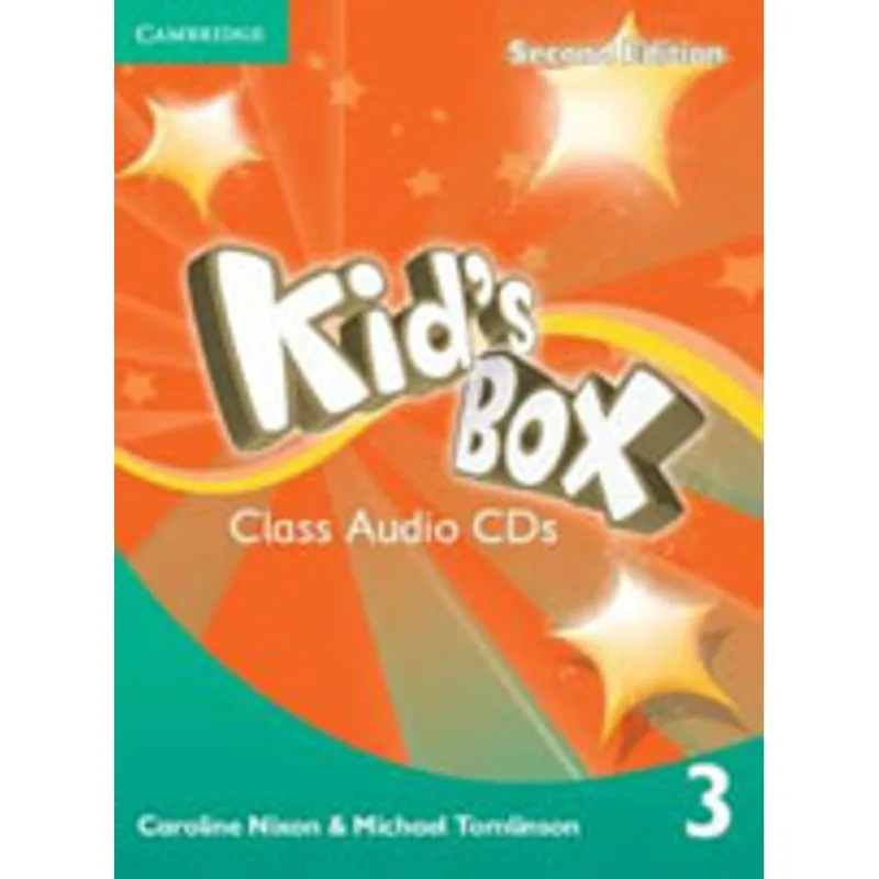 KID'S BOX 3 - CLASS AUDIO CDS - BRITISH ENGLISH - SECOND EDITION