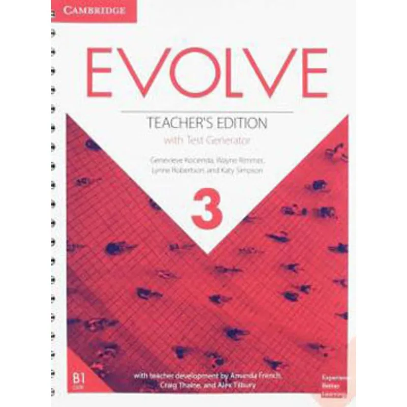 EVOLVE 3 - TEACHER'S EDITION WITH TEST GENERATOR