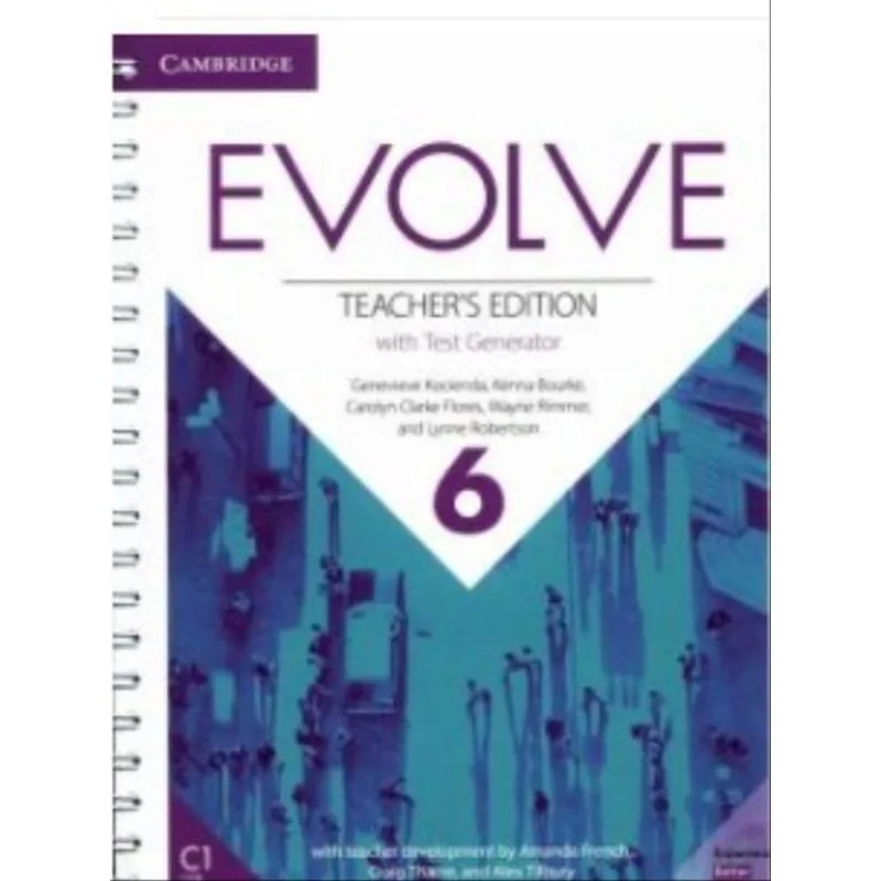EVOLVE 6 - TEACHER'S BOOK WITH TEST GENERATOR