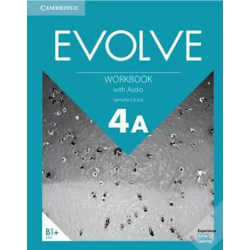 EVOLVE 4A - WORKBOOK WITH AUDIO ONLINE