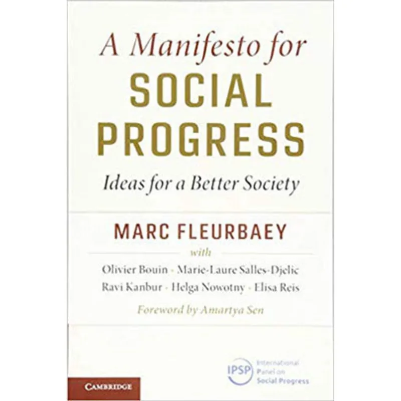 A MANIFESTO FOR SOCIAL PROGRESS