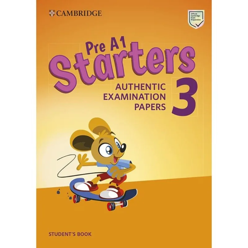 PRE A1 STARTERS 3 - STUDENT'S BOOK