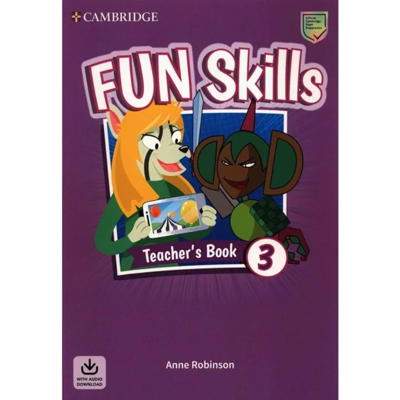 FUN SKILLS 3 - TEACHER'S BOOK WITH AUDIO DOWNLOAD