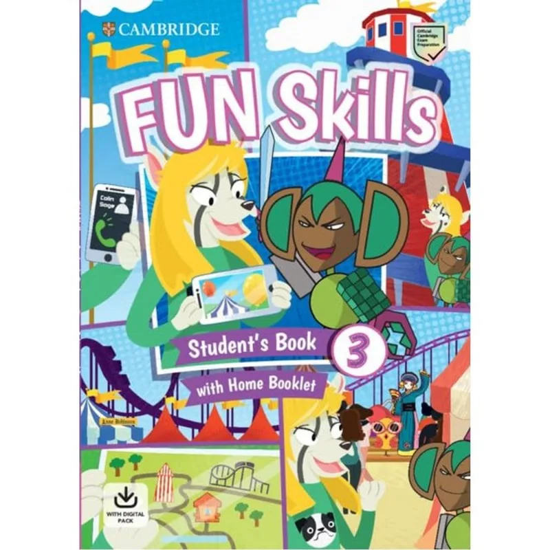 FUN SKILLS 3 - STUDENT'S BOOK AND HOME BOOKLET WITH ONLINE ACTIVITIES