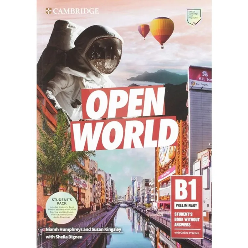 OPEN WORLD B1 - PRELIMINARY - SELF STUDY PACK WITHOUT ANSWERS