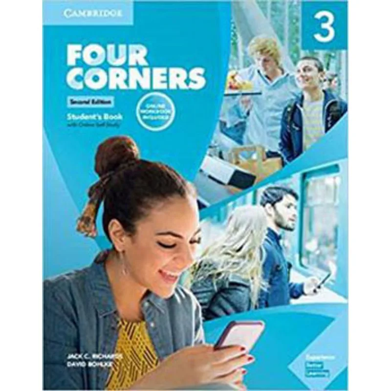 FOUR CORNERS 3 - STUDENTS BOOK WITH ONLINE SELF-STUDY AND ONLINE WORKBOOK - SECOND EDITION