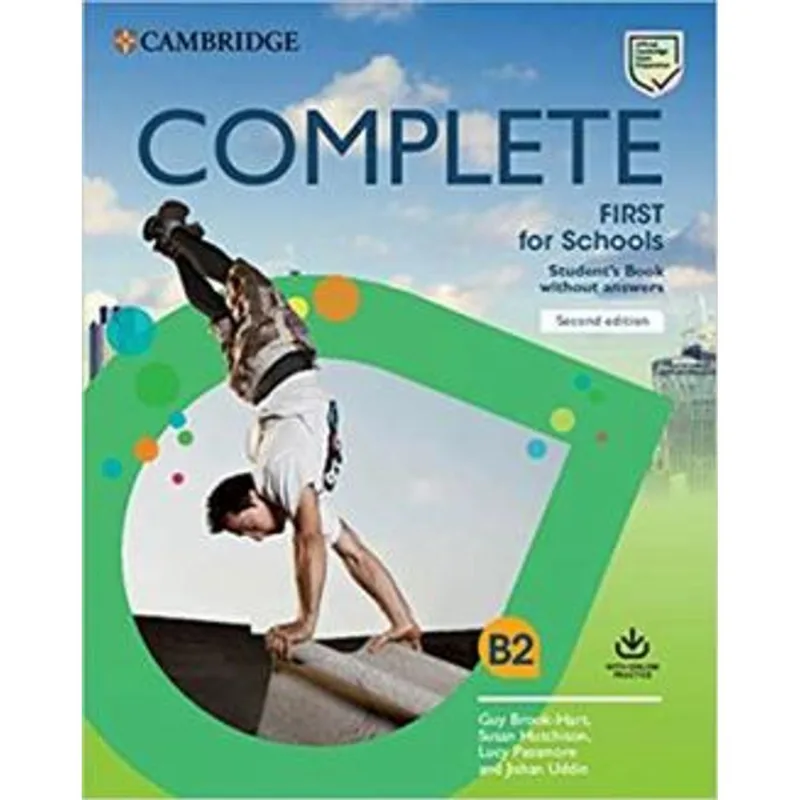 COMPLETE FIRST FOR SCHOOLS SB WITHOUT ANSWERS WITH ONLINE PRACTICE