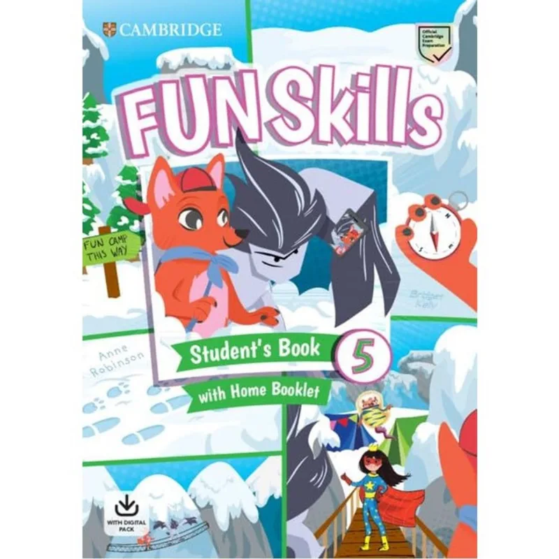 FUN SKILLS 5 - STUDENT'S BOOK AND HOME BOOKLET WITH ONLINE ACTIVITIES