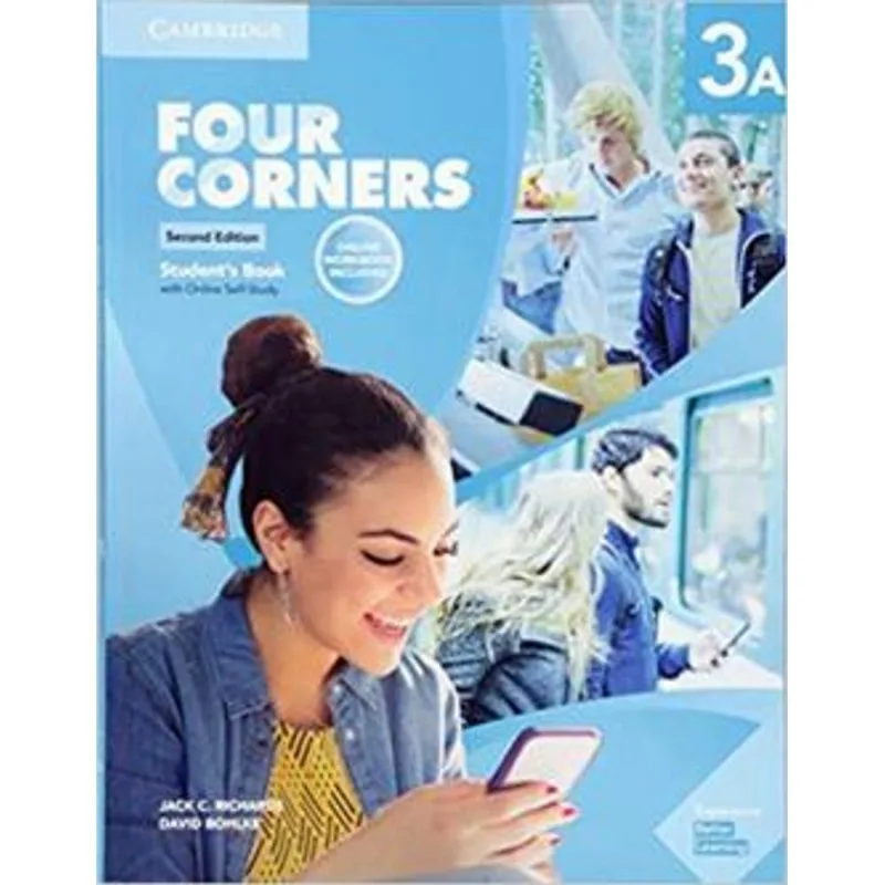 FOUR CORNERS 3A - STUDENT'S BOOK WITH ONLINE SELF-STUDY AND ONLINE WORKBOOK - SECOND EDITION
