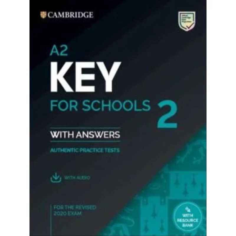 A2 KEY FOR SCHOOLS 1 - STUDENT'S BOOK WITHOUT ANSWERS