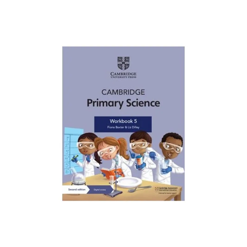 CAMBRIDGE PRIMARY SCIENCE 5 - WORKBOOK WITH DIGITAL ACCESS